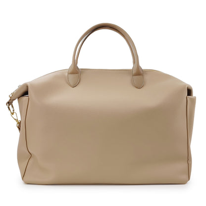 Diaper Bag - Leather Beige
